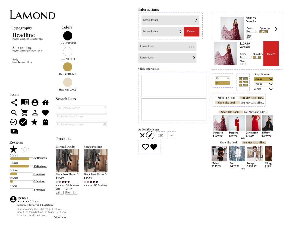 Lamond Fashion Design System